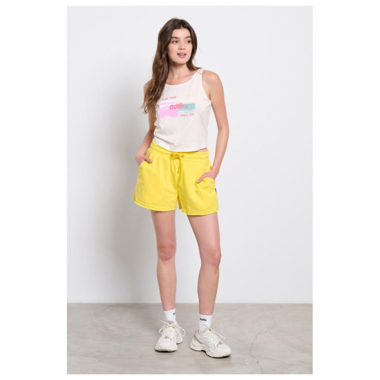 Bodytalk Γυναικεία αμάνικη μπλούζα Crop Top